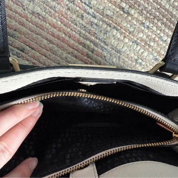 Kate Spade Laurel Black and White Handbag - Picture 7 of 14